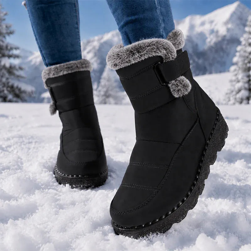 Snowboots Dames – Gevoerde Winterlaarzen