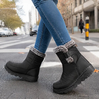 Snowboots Dames – Gevoerde Winterlaarzen