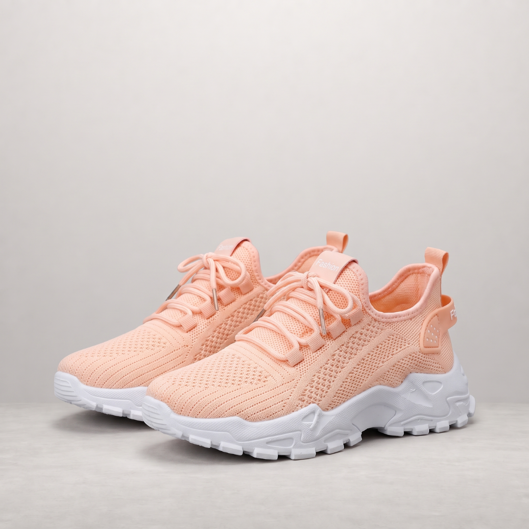 Nora - Lichtgewicht Sneakers met Dikke Zool