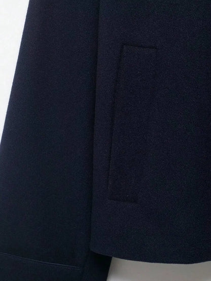 Korte Khaki Dames Jas Met Opstaande Kraag