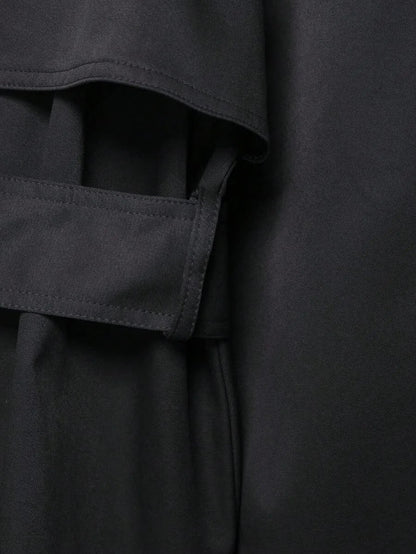 Dames TrenchCoat Met Ceintuur En Zakken
