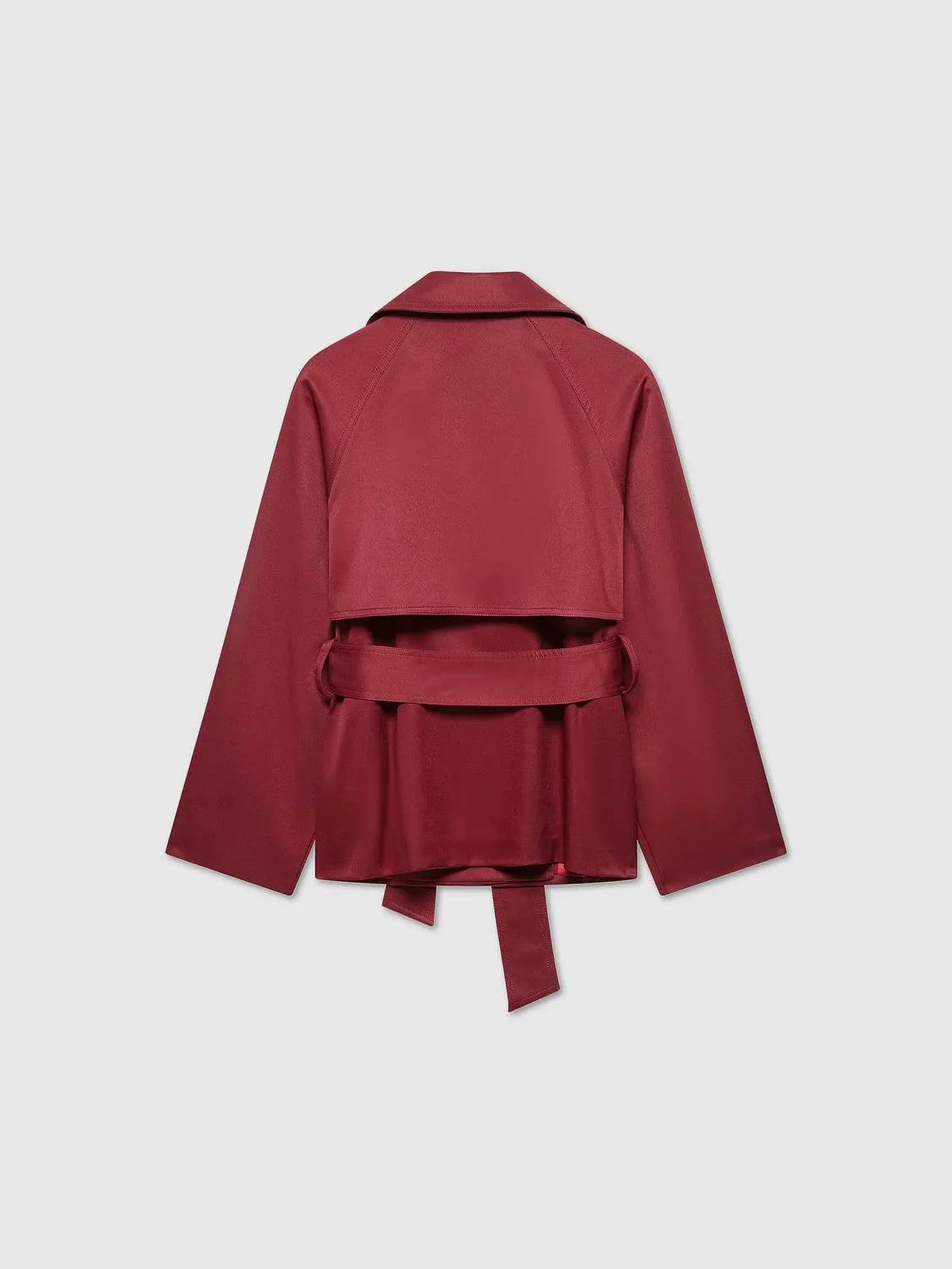Dames TrenchCoat Met Ceintuur En Zakken