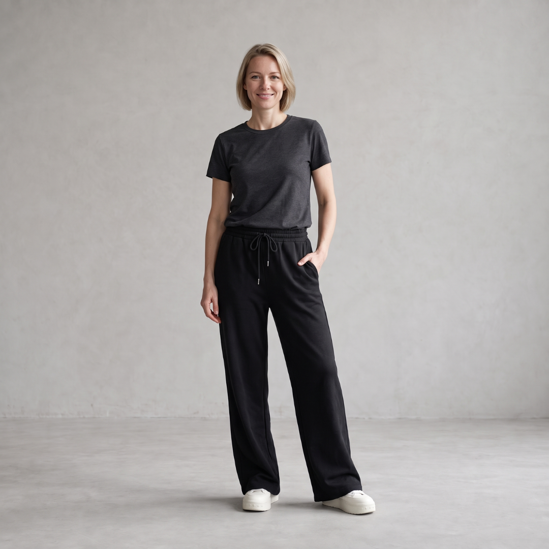 Lotte - Comfortabele Broek met Wijde Pijpen