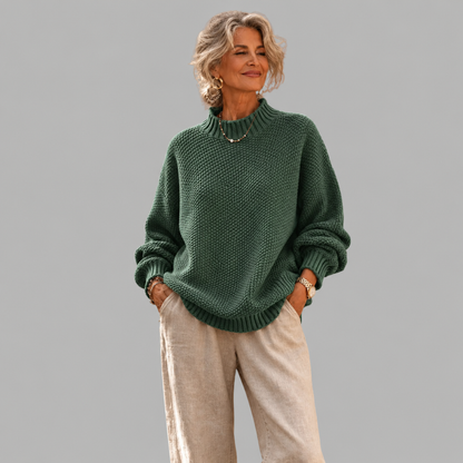Oversized Gebreide Sweater Dames – Trui Met Ruime Pasvorm