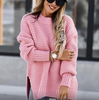 Oversized Grofgebreide Trui Dames – Lange Gebreide Trui