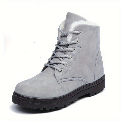 Gevoerde Enkellaarsjes Dames – Winter Veterboots