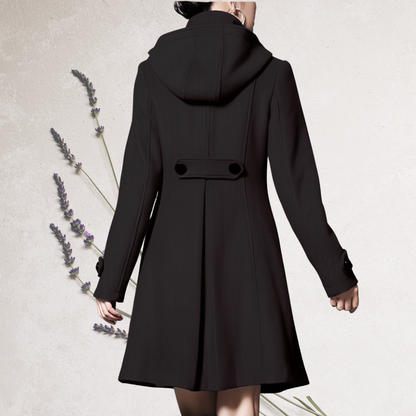 Warme Dames Sweaterjurk Met Hoge Kraag En Lange Mouwen