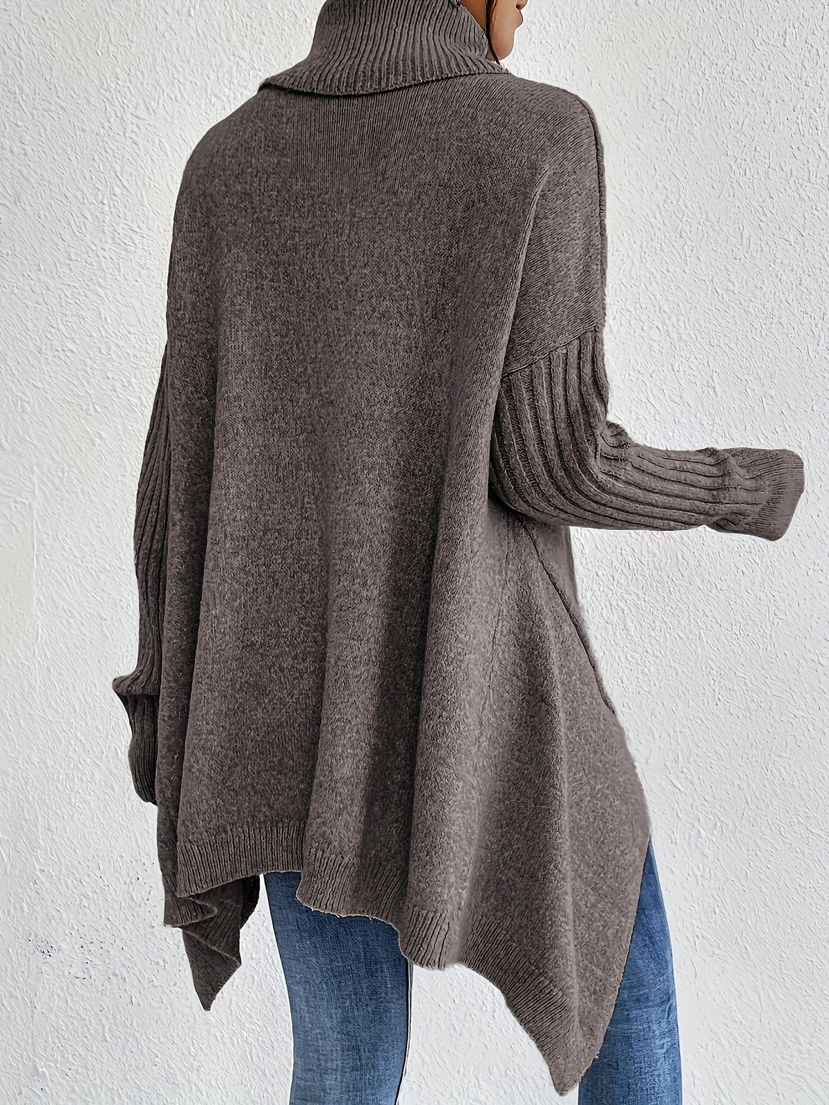Oversized Coltrui Dames – Fijngebreide Trui