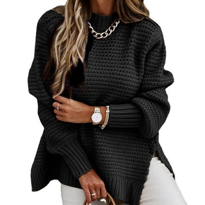 Oversized Grofgebreide Trui Dames – Lange Gebreide Trui