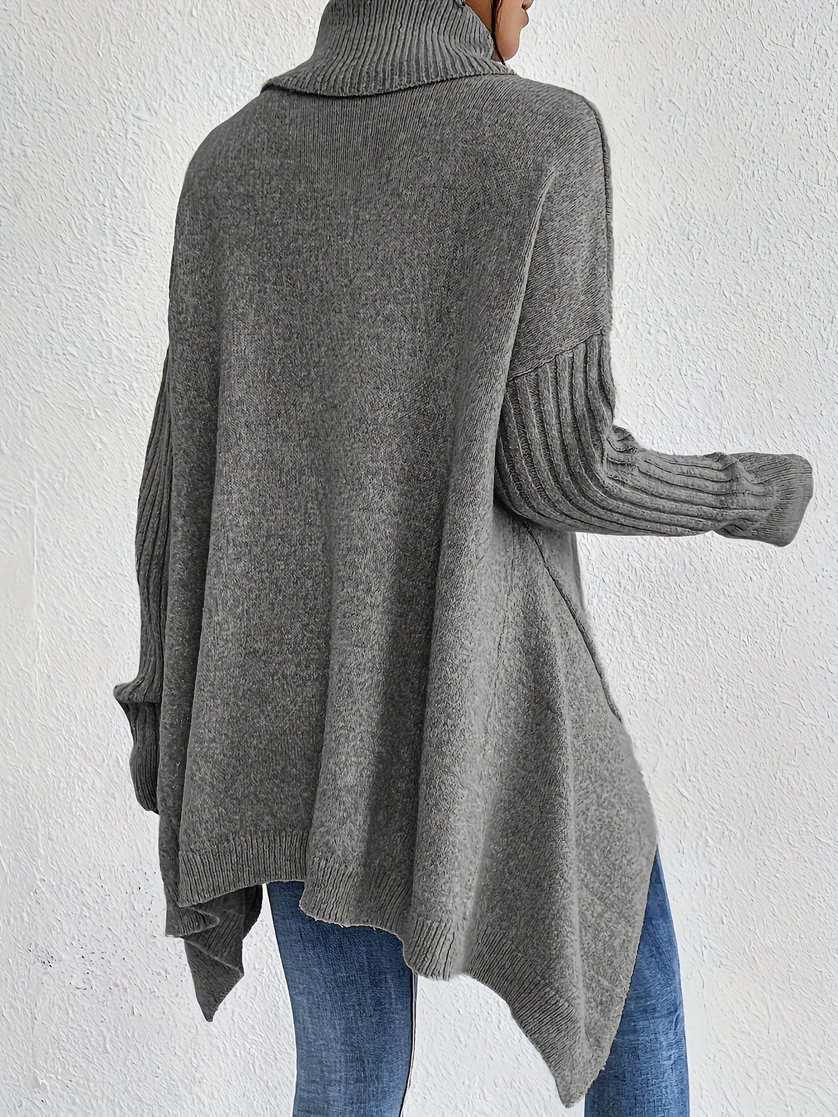Oversized Coltrui Dames – Fijngebreide Trui
