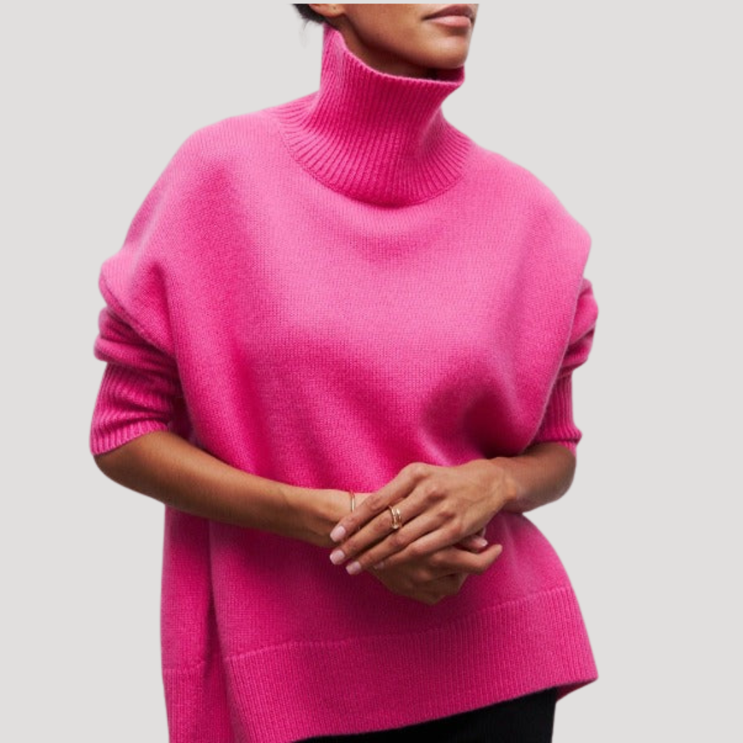 Oversized Dames Coltrui Met Korte Mouwen En Brede Boorden