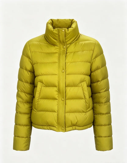 Korte Pufferjas Dames – Gewatteerde Winterjas