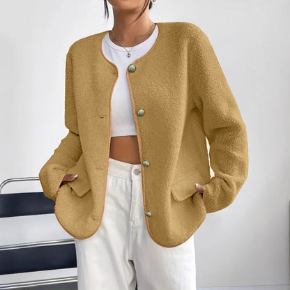 Losvallend Wollen Vest Dames – Cardigan Met Ruime Pasvorm