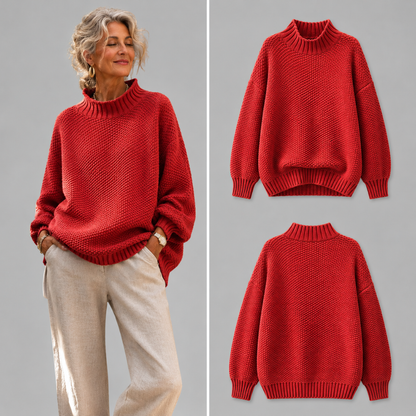 Gebreide Sweater Dames – Trui Met Relaxte Pasvorm