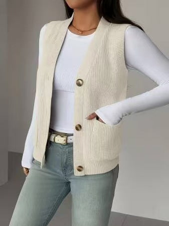Gebreid Gilet Dames – Mouwloos Vest & Spencer