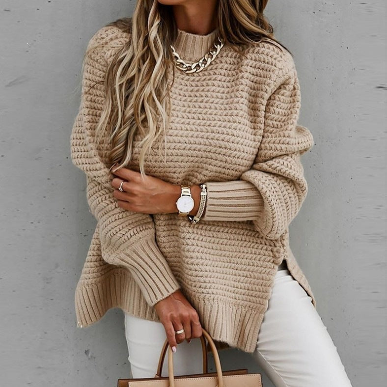 Oversized Grofgebreide Trui Dames – Lange Gebreide Trui