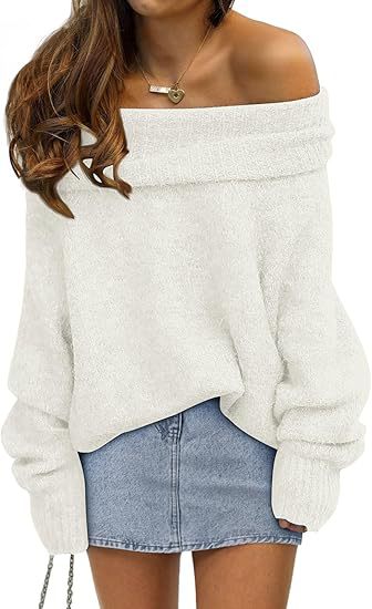 Effen Gebreide Trui Dames – Sweater Met Lange Mouwen