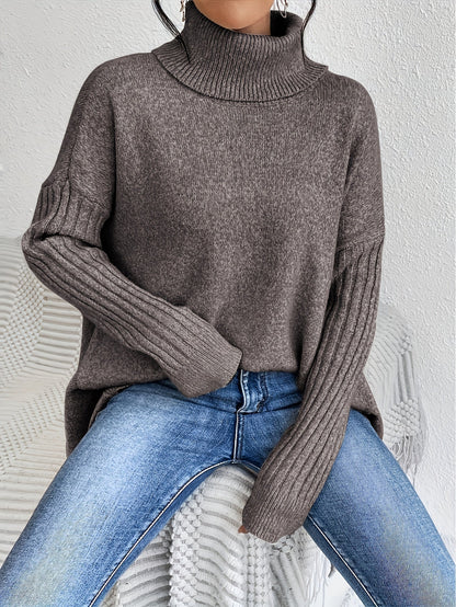 Oversized Coltrui Dames – Fijngebreide Trui
