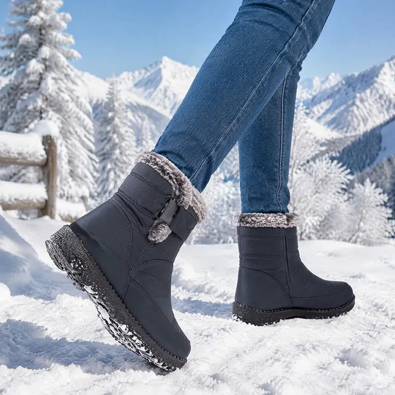 Snowboots Dames – Gevoerde Winterlaarzen