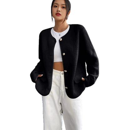 Losvallend Wollen Vest Dames – Cardigan Met Ruime Pasvorm