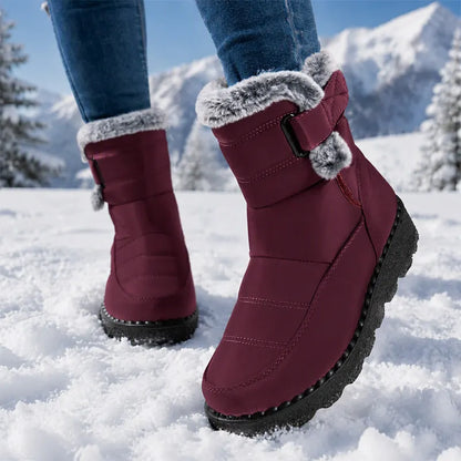 Snowboots Dames – Gevoerde Winterlaarzen
