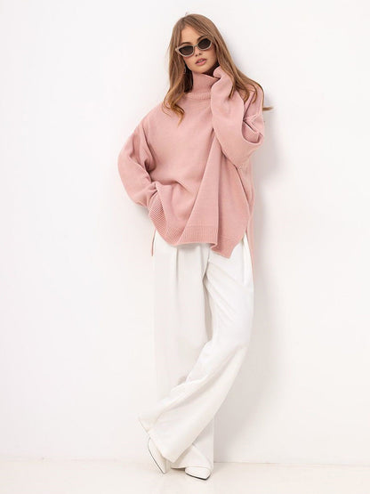Oversized Coltrui Dames – Losvallende Sweater Met Split