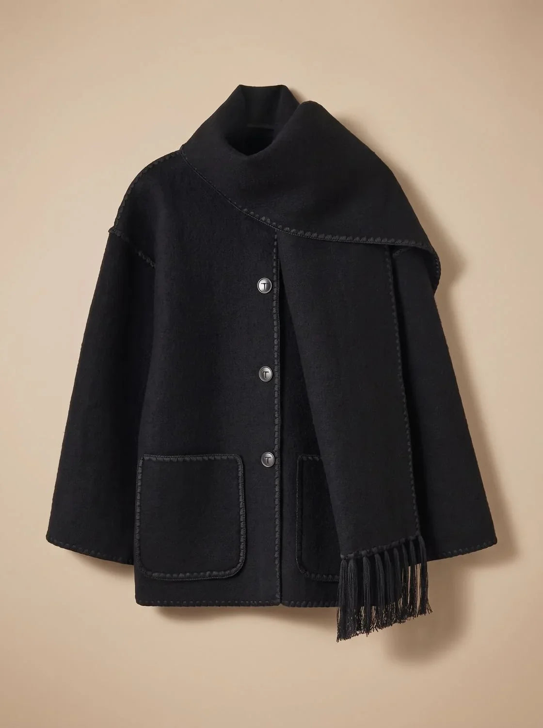 Oversized Capejas Dames – Ruimvallend Winterjasje