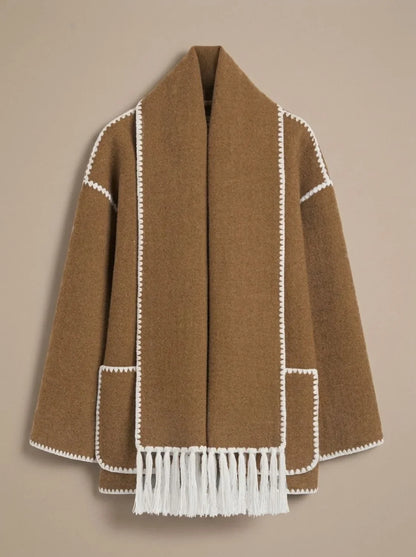 Oversized Capejas Dames – Ruimvallend Winterjasje