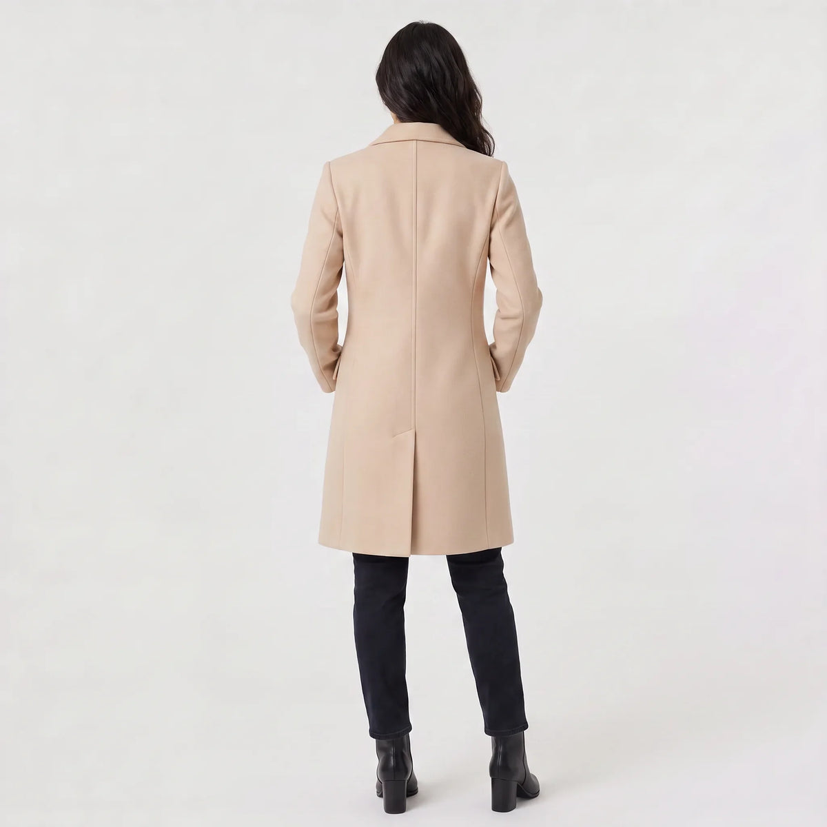 Elegante Lange Dames Jas