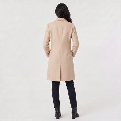 Elegante Lange Dames Jas