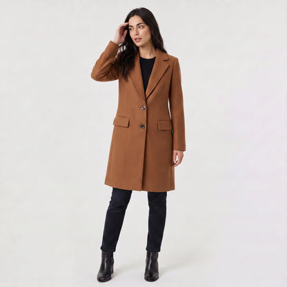 Elegante Lange Dames Jas