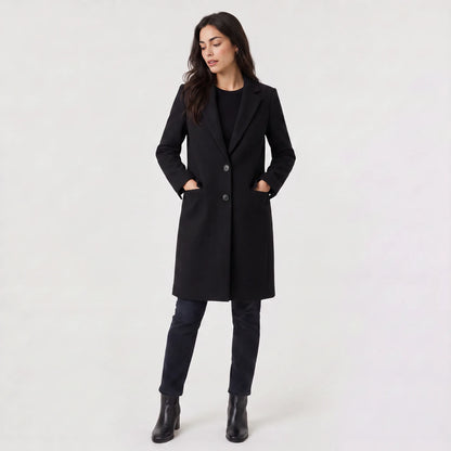 Elegante Lange Dames Jas