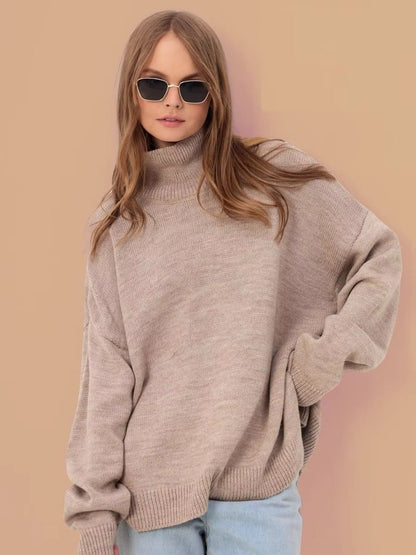 Oversized Coltrui Dames – Losvallende Sweater Met Split