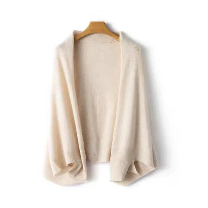 Oversized Vest Dames Met Sjaalkraag – Losvallende Cardigan