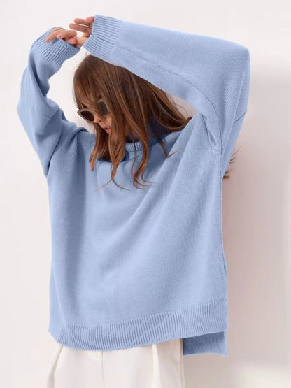 Oversized Coltrui Dames – Losvallende Sweater Met Split