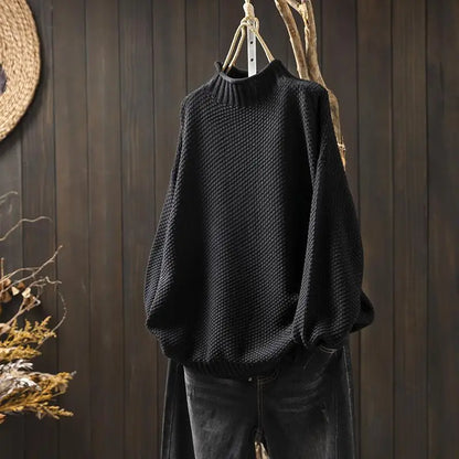 Oversized Gebreide Sweater Dames – Trui Met Ruime Pasvorm