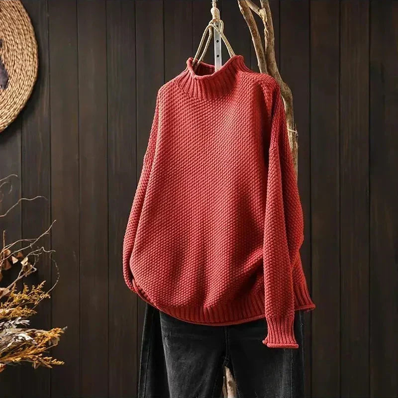Gebreide Sweater Dames – Trui Met Relaxte Pasvorm
