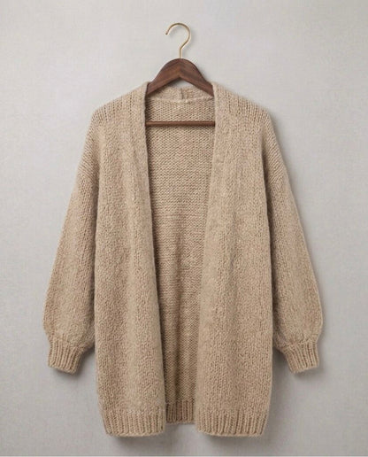 Oversized Gebreid Vest Dames – Lange Cardigan