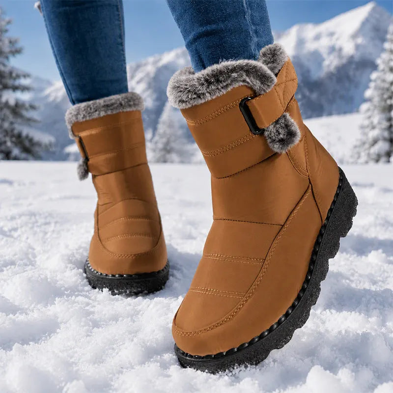 Snowboots Dames – Gevoerde Winterlaarzen