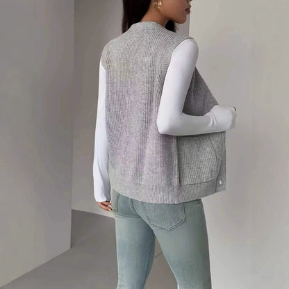 Gebreid Gilet Dames – Mouwloos Vest & Spencer
