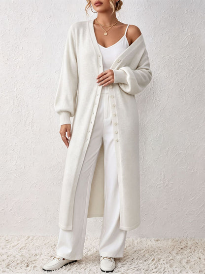 Lange Gebreide Cardigan Dames – Casual Vest Voor Elke Dag