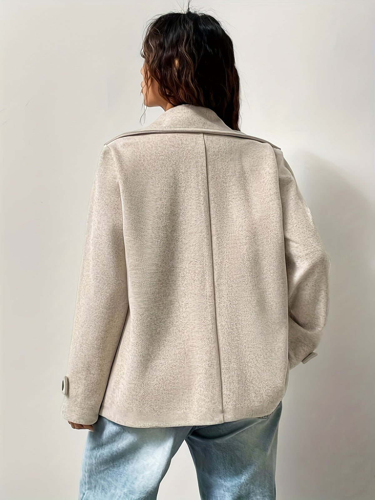 Chique Korte Wollen Jas Dames – Oversized Mantel & Winterjas