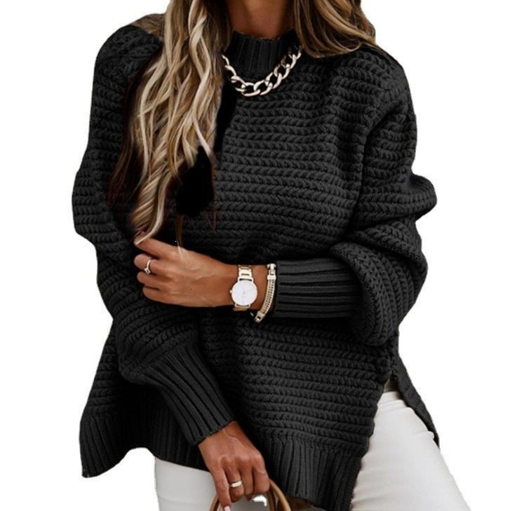 Oversized Grofgebreide Trui Dames – Lange Gebreide Trui