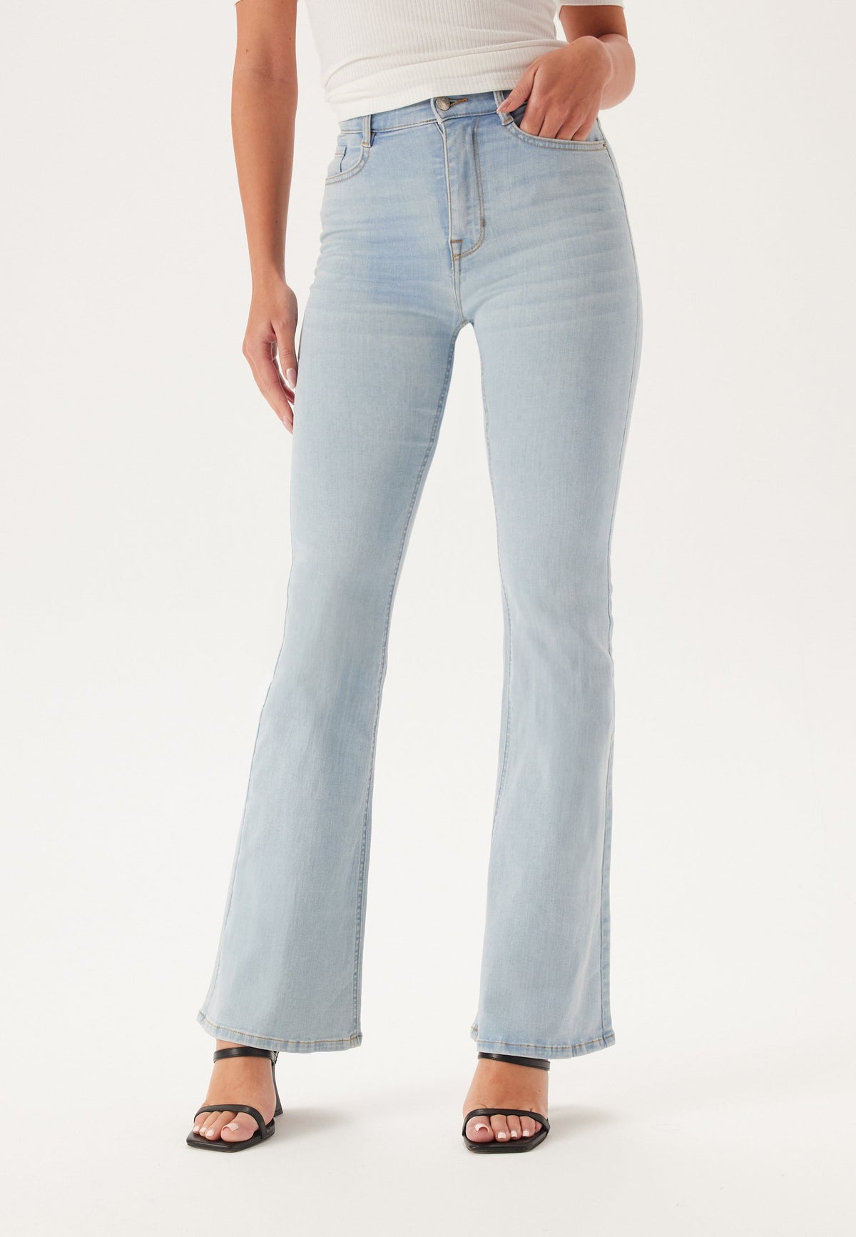 High Flare Superstretch Dames Jeans