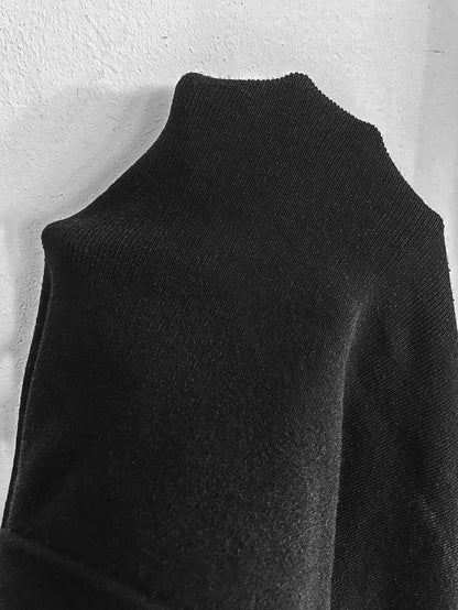 Oversized Dames Trui Met Asymmetrische Hals