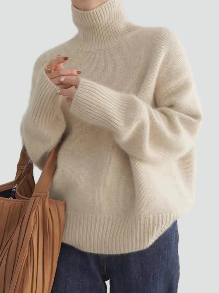 Oversized Dames Coltrui Met Lange Mouwen En Losse Pasvorm