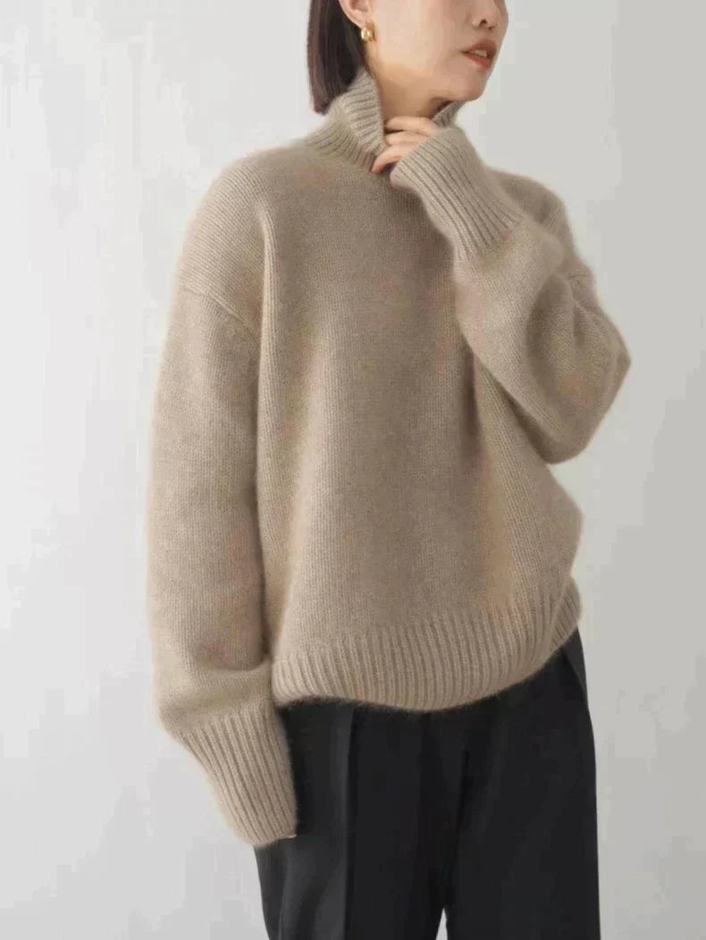 Oversized Dames Coltrui Met Lange Mouwen En Losse Pasvorm