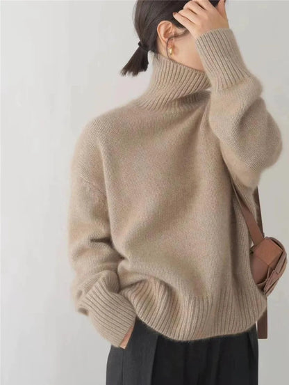 Oversized Dames Coltrui Met Lange Mouwen En Losse Pasvorm