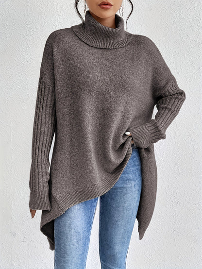 Oversized Coltrui Dames – Fijngebreide Trui