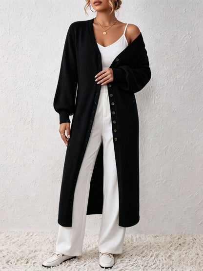 Lange Gebreide Cardigan Dames – Casual Vest Voor Elke Dag